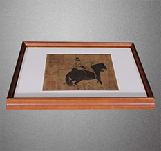 天津市书画装裱配框服务案例